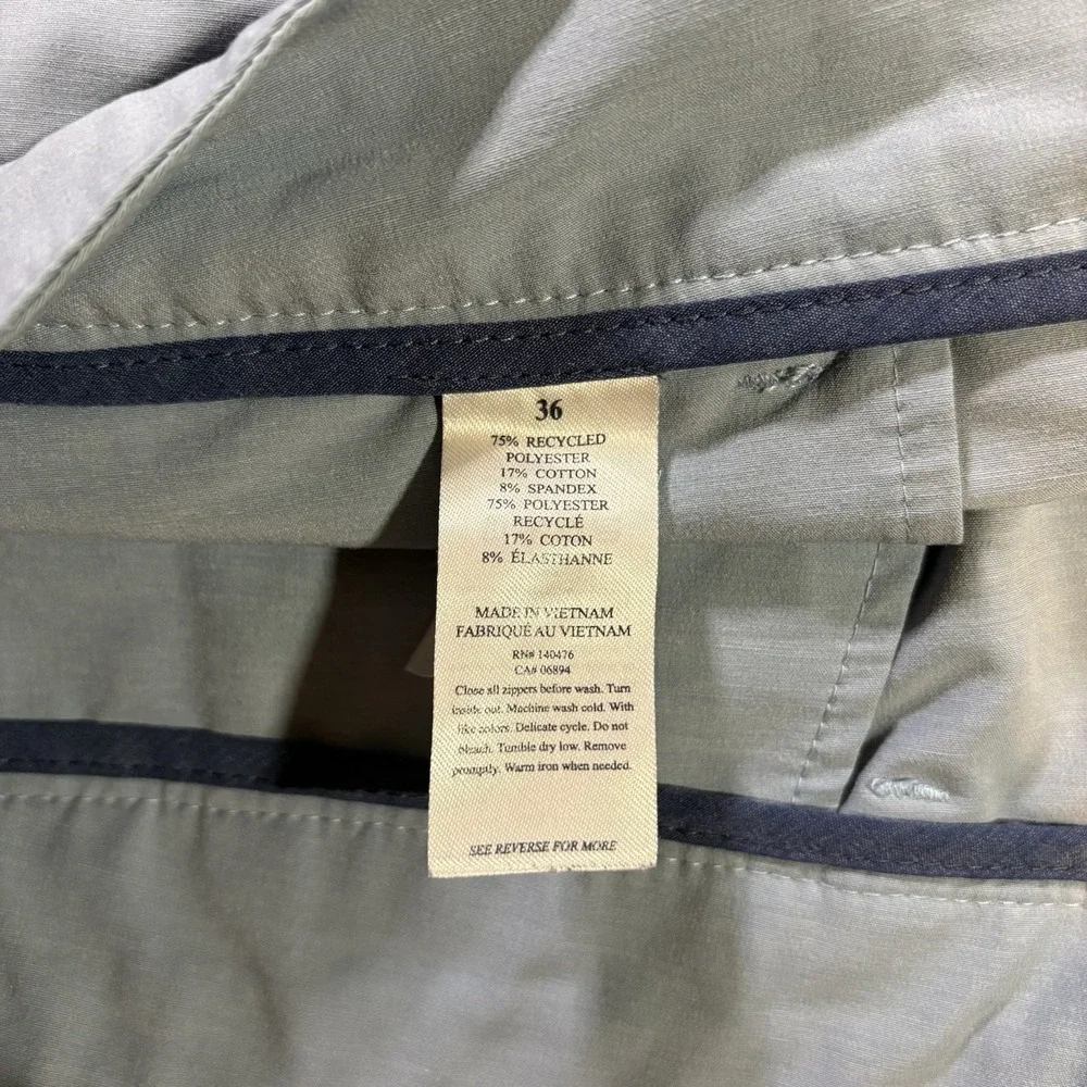 Faherty Shorts Mens 36 All Day Stretch Belt Loop Drawstring Chino 9